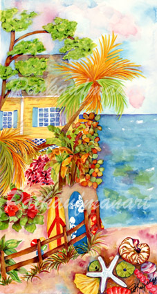 cottages and beach living paintings Beach Living is So Good