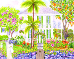 cottages and beach living paintings Delray Affair 2018  web